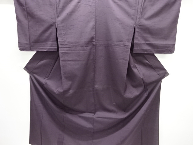 JAPANESE KIMONO / ANTIQUE TAISHO ROMANTIC OPENWORK WEAVE KIMONO / GRAS